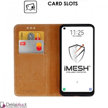 Telone grynos odos dėklas - juodas (telefonui Motorola Moto G9 Power) Telone grynos odos dėklas - juodas (telefonui Motorola Moto G9 Power)